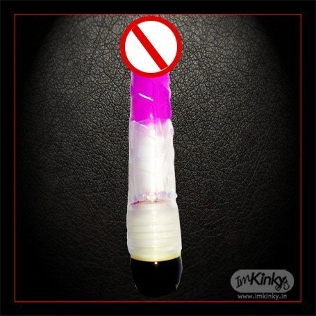 Long Tough Jelly Realistic Vibrator RSV-024