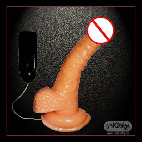 Whoppers Curved Vibrator with Suction Cup RSV-078