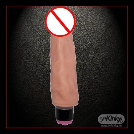 Pink Head Real Feel Vibrator Without Balls RSV-081