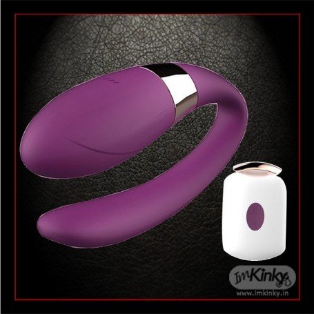 Wearable U Shape Remote Control Clitoris Luxury Vibrator LXV-030