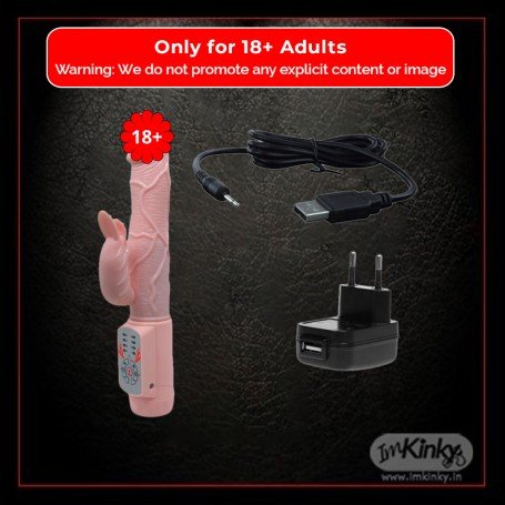 Rabbit Vibrator with 4 Vibration and Rotation Settings RV-051