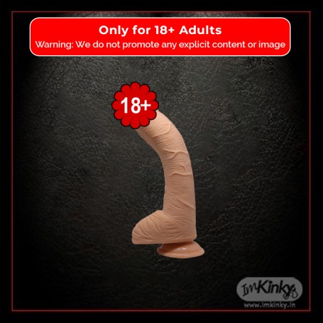 REALISTIC NON-VIBRATOR WITH ROUND BALLS AND SUCTION BASE RSNV-029