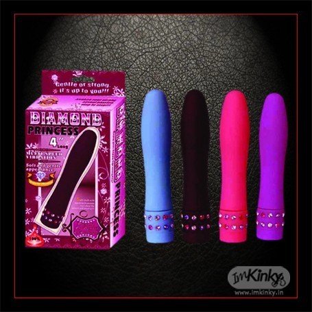Diamond Princess Silicone Vibrator DV-014