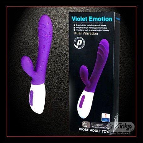 Violet Emotion Rabbit Vibrator RV-033