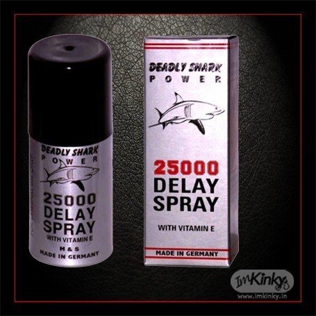 Deadly Shark 25000 Delay Spray for Men with Vitamin E DTZ-007