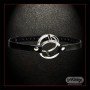 Double Metal Ring Gag for Him & Her IKBDSM-003