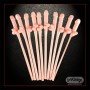 Pack of Ten Willy Straws Blow me KP-001